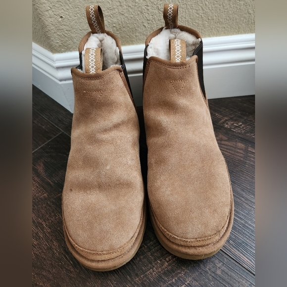 UGG Neumel Chelsea Men\'s Classic Boots Chestnut Brown Size 13 USED CONDITION main image 13